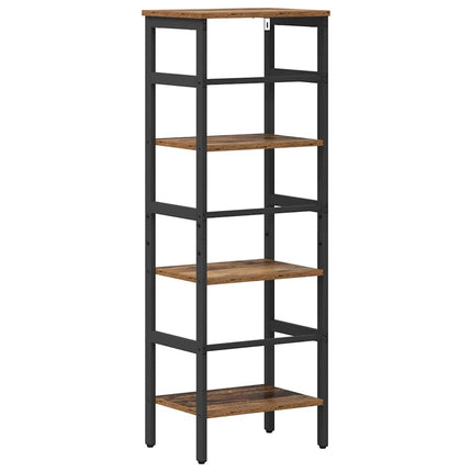 Hyllsystem Gammalt trä 40 x 29,5 x 115 cm Konstruerat trä