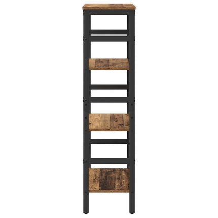 Hyllsystem Gammalt trä 40 x 29,5 x 115 cm Konstruerat trä