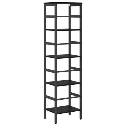 Hyllsystem Svart Ek 40 x 29,5 x 149 cm Konstruerat trä