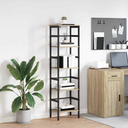 Hyllsystem Sonoma-ek 40 x 29,5 x 149 cm Konstruerat trä