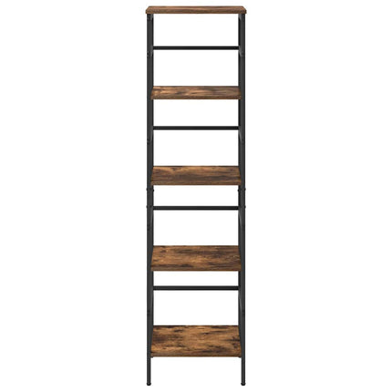 Hyllsystem Rökt ek 40 x 29,5 x 149 cm Konstruerat trä