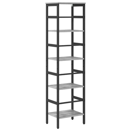 Hyllsystem Grå Sonoma 40 x 29,5 x 149 cm Konstruerat trä