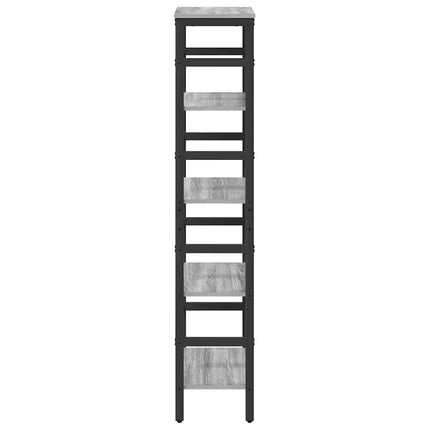 Hyllsystem 4 nivåer 40 x 29,5 x 149 cm Konstruerat trä