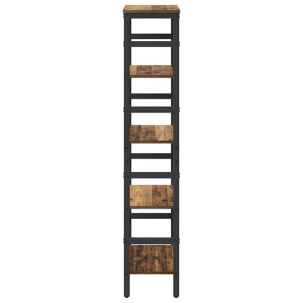 Hyllsystem 4 nivåer 40 x 29,5 x 149 cm Konstruerat trä