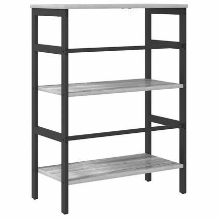 Hyllsystem 2 nivåer 60 x 29,5 x 81 cm Konstruerat trä