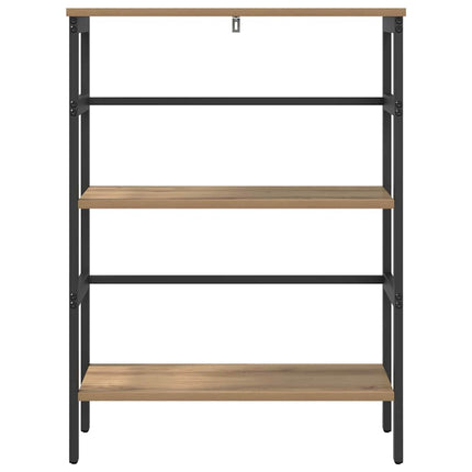 Hyllsystem 2 nivåer 60 x 29,5 x 81 cm Konstruerat trä