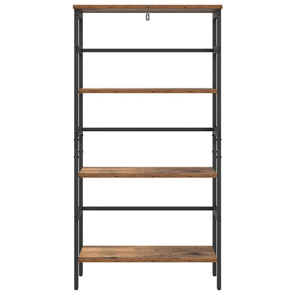 Hyllsystem Gammalt trä 60 x 29,5 x 115 cm Konstruerat trä