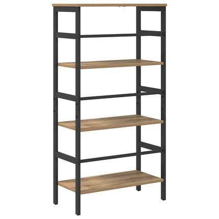 Hyllsystem 3 nivåer 60 x 29,5 x 115 cm Konstruerat trä