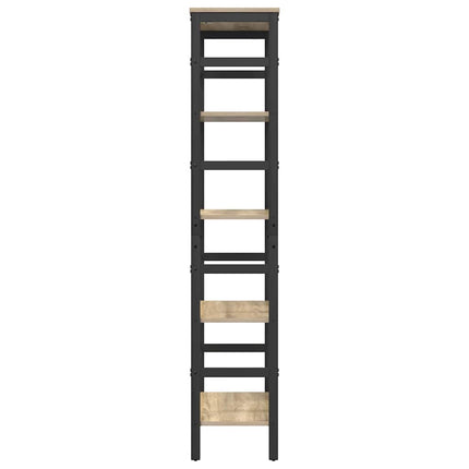 Hyllsystem Sonoma-ek 60 x 29,5 x 149 cm Konstruerat trä