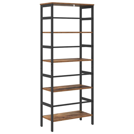 Hyllsystem Gammalt trä 60 x 29,5 x 149 cm Konstruerat trä