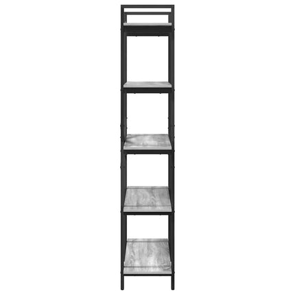 Hyllsystem 5 nivåer 100 x 33,5 x 178 cm Konstruerat trä