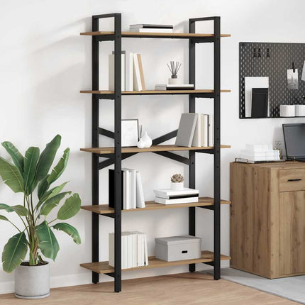 Hyllsystem Artisan Ek 100 x 33,5 x 178 cm Konstruerat trä