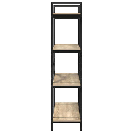 Hyllsystem Sonoma-ek 100 x 33,5 x 140 cm Konstruerat trä