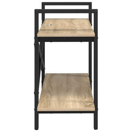 Hyllsystem Sonoma-ek 100 x 33,5 x 64 cm Konstruerat trä