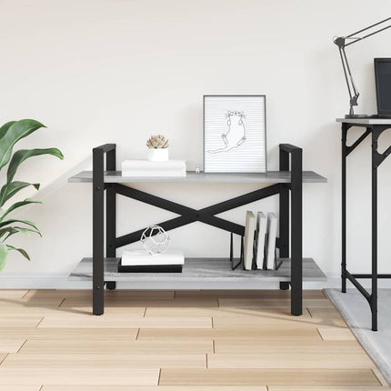 Hyllsystem Grå Sonoma 100 x 33,5 x 64 cm Konstruerat trä