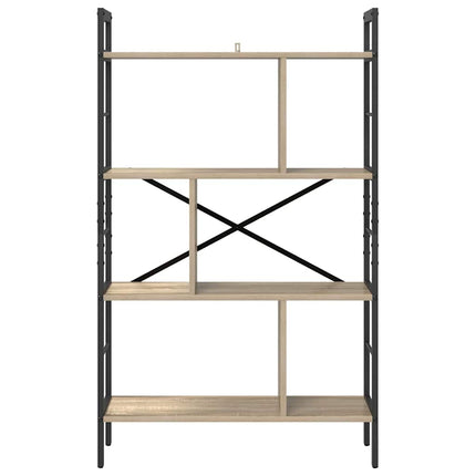 Hyllsystem Sonoma-ek 75 x 30 x 123,5 cm Konstruerat trä