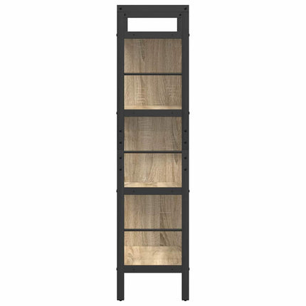 Hyllsystem Sonoma-ek 75 x 30 x 123,5 cm Konstruerat trä