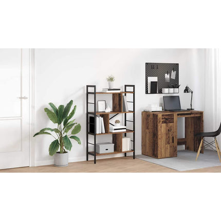 Hyllsystem 7 nivåer 75 x 30 x 123,5 cm Konstruerat trä