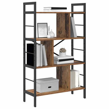 Hyllsystem Gammalt trä 75 x 30 x 123,5 cm Konstruerat trä