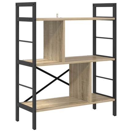 Hyllsystem Sonoma-ek 75 x 30 x 91 cm Konstruerat trä