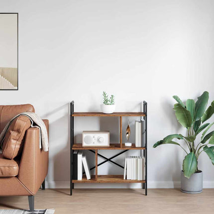 Hyllsystem Gammalt trä 75 x 30 x 91 cm Konstruerat trä