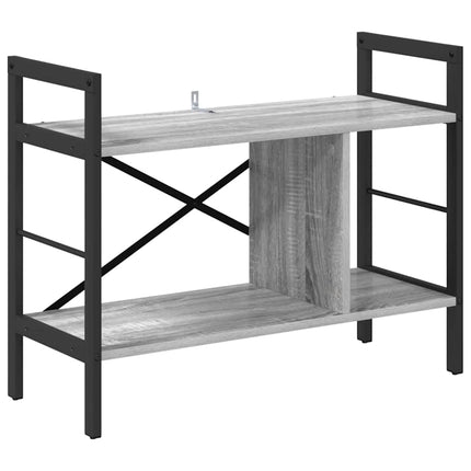 Hyllsystem Grå Sonoma 75 x 30 x 58,5 cm Konstruerat trä