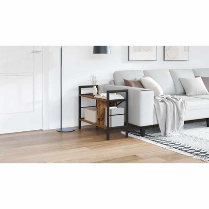Hyllsystem 3 nivåer 75 x 30 x 58,5 cm Konstruerat trä