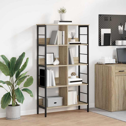 Hyllsystem 8 nivåer 82 x 32 x 144,5 cm Konstruerat trä