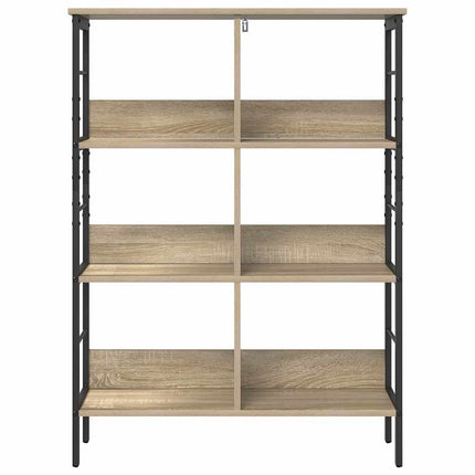Hyllsystem Sonoma-ek 82 x 32 x 112 cm Konstruerat trä