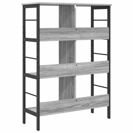 Hyllsystem Grå Sonoma 82 x 32 x 112 cm Konstruerat trä