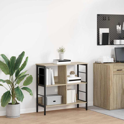 Hyllsystem Sonoma-ek 82 x 32 x 79 cm Konstruerat trä