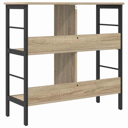 Hyllsystem Sonoma-ek 82 x 32 x 79 cm Konstruerat trä
