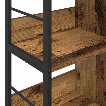 Hyllsystem Gammalt trä 82 x 32 x 79 cm Konstruerat trä