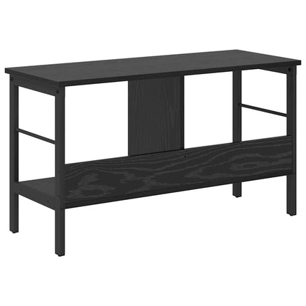 Hyllsystem Svart Ek 82 x 32 x 47 cm Konstruerat trä
