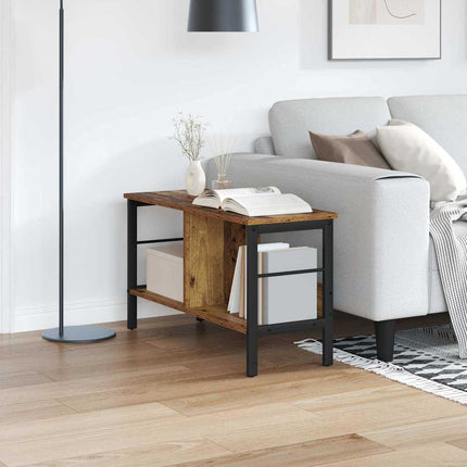 Hyllsystem Gammalt trä 82 x 32 x 47 cm Konstruerat trä