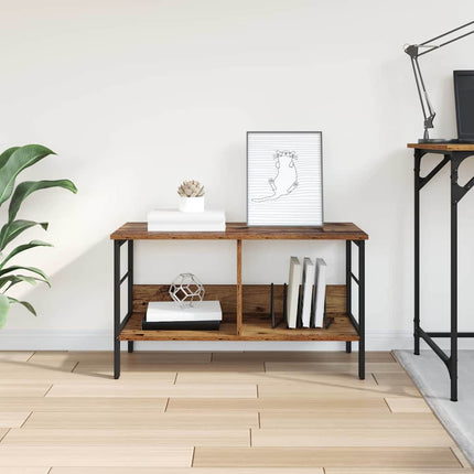 Hyllsystem Gammalt trä 82 x 32 x 47 cm Konstruerat trä