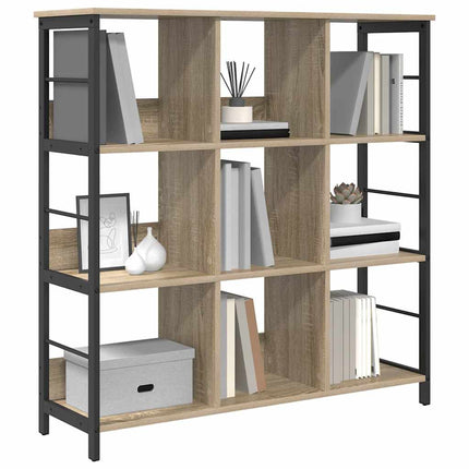 Hyllsystem Sonoma-ek 102 x 32 x 104,5 cm Konstruerat trä
