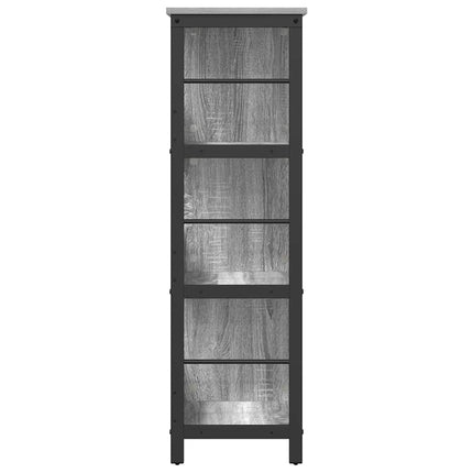 Hyllsystem Grå Sonoma 102 x 32 x 104,5 cm Konstruerat trä