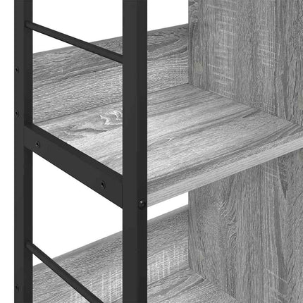 Hyllsystem Grå Sonoma 102 x 32 x 72,5 cm Konstruerat trä