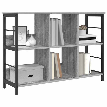 Hyllsystem 6 nivåer 102 x 32 x 72,5 cm Konstruerat trä