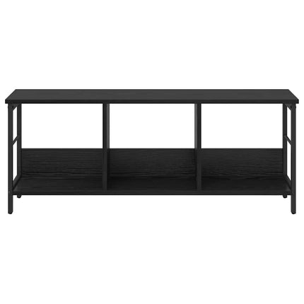 Hyllsystem Svart Ek 102 x 32 x 40,5 cm Konstruerat trä