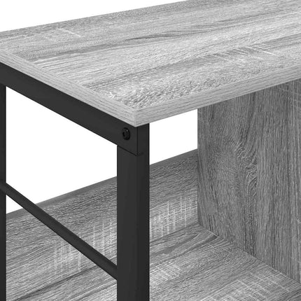 Hyllsystem 3 nivåer 102 x 32 x 40,5 cm Konstruerat trä