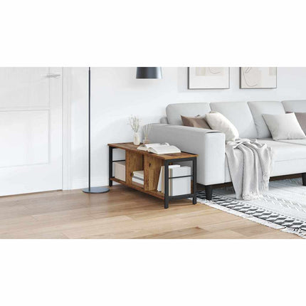 Hyllsystem 3 nivåer 102 x 32 x 40,5 cm Konstruerat trä