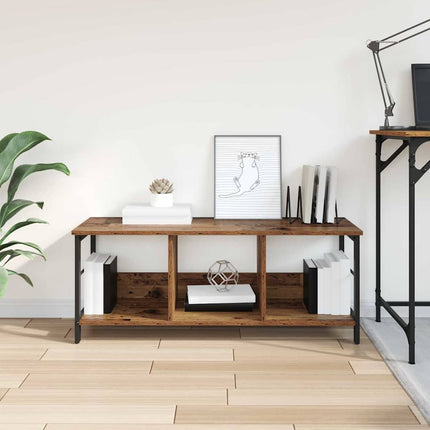 Hyllsystem Gammalt trä 102 x 32 x 40,5 cm Konstruerat trä