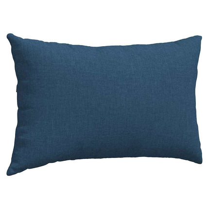 Sofakuddar 2 pcs Blå 50 x 30 cm tyg