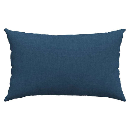 Sofakuddar 2 pcs Blå 50 x 30 cm tyg
