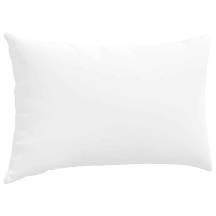 Sofakuddar 2 pcs Vit 50 x 30 cm tyg