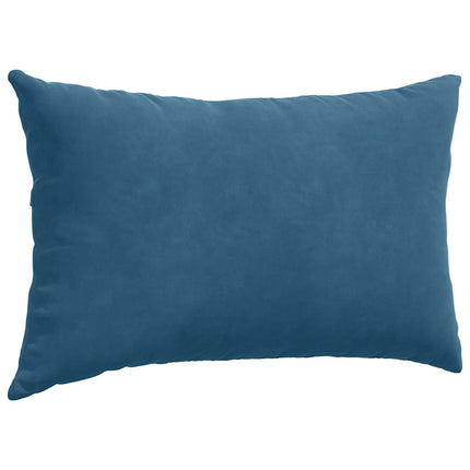 Sofakuddar 2 pcs Blå 50 x 30 cm Kordread tyg