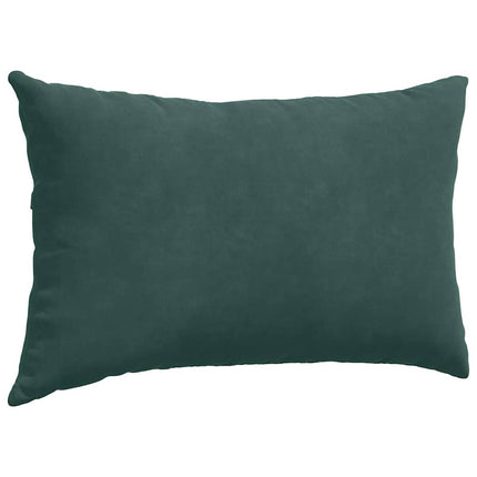 Sofakuddar 2 pcs Mörkgrön 50 x 30 cm Kordread tyg