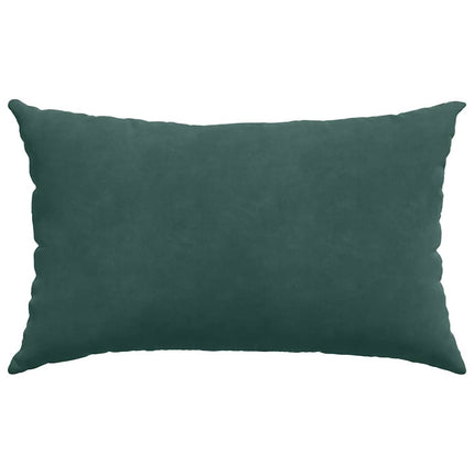 Sofakuddar 2 pcs Mörkgrön 50 x 30 cm Kordread tyg